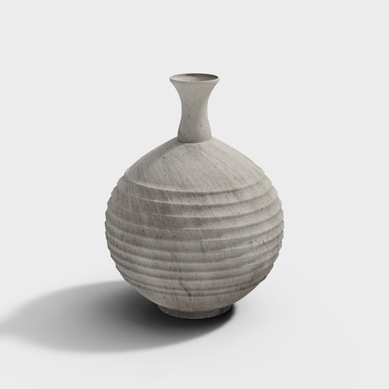 Ripple Vase 3D model