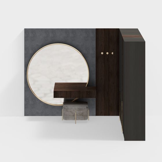 Urban Minimalist Vanity 3D model
