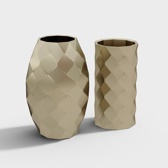 Woven Art Vase 3D model