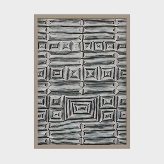 Square Maze 3D model