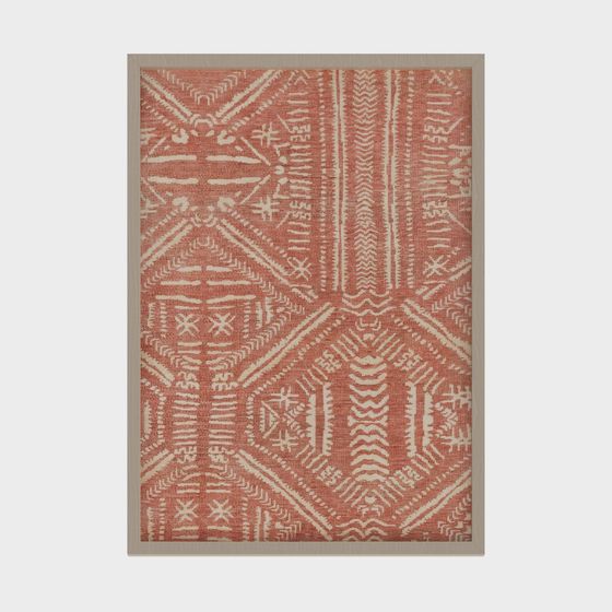 Mud Cloth Rug 3D model