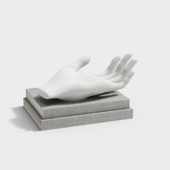 Open Hand 3D Model