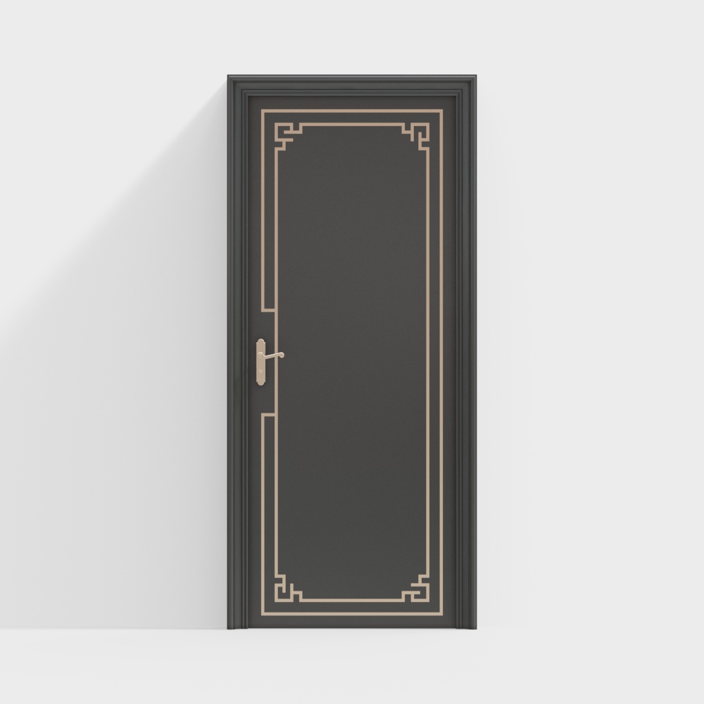 European-Style Single Entrance Door