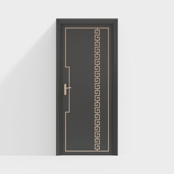 Urban Gate 3D model - Low-Poly High-Detail Design