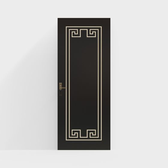 Grecian Door 3D model for Modern Spaces