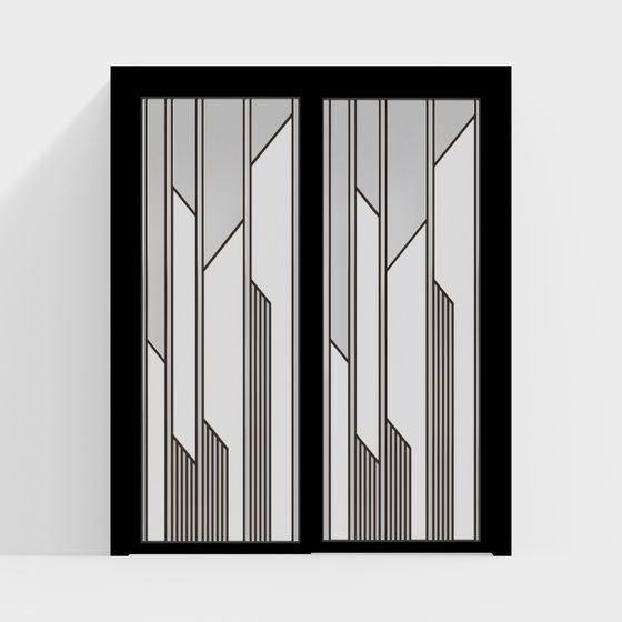 City Gate 3D model - Stylish Urban Design