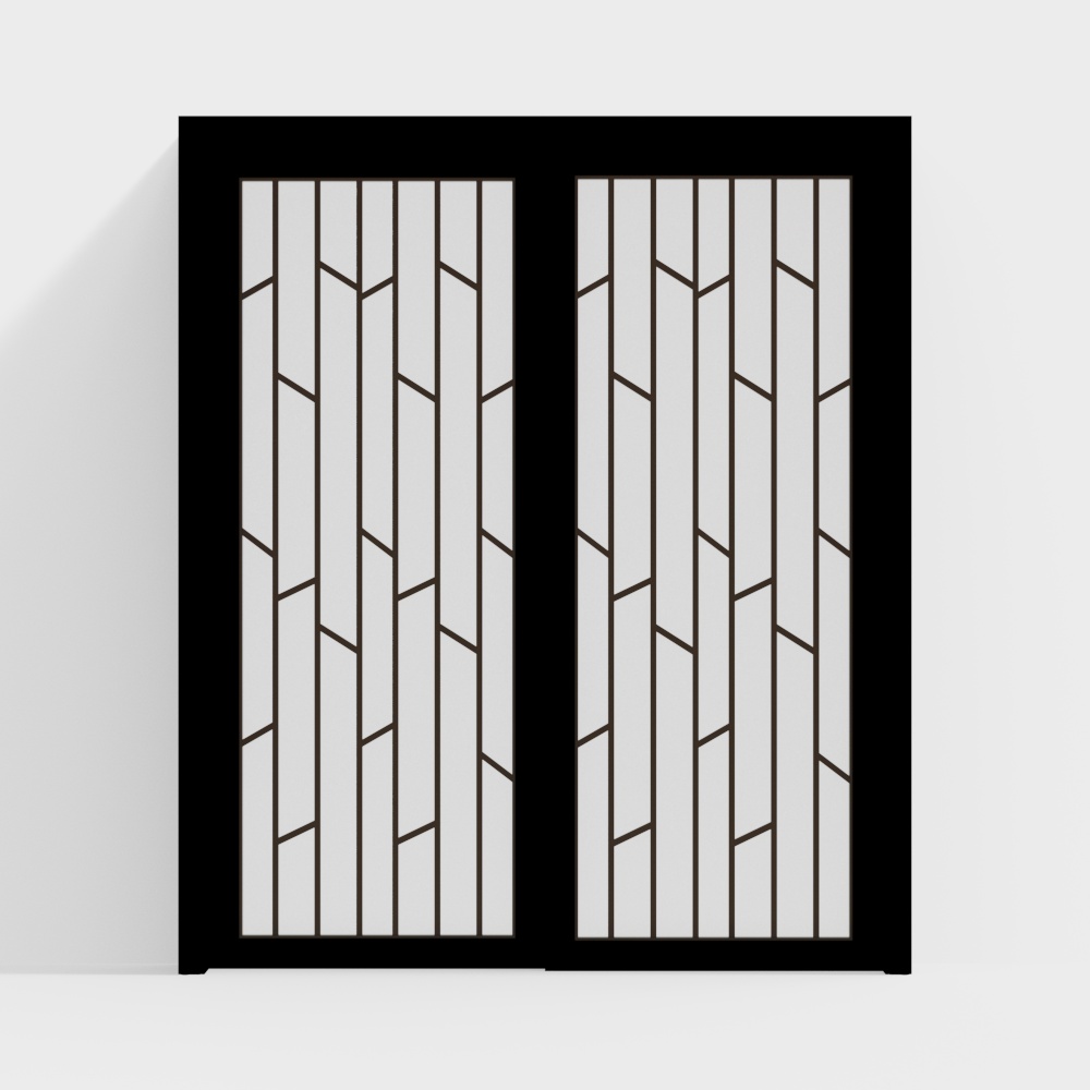 Modern Indoor Glass Sliding Door