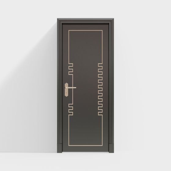 Art Deco Door 3D model