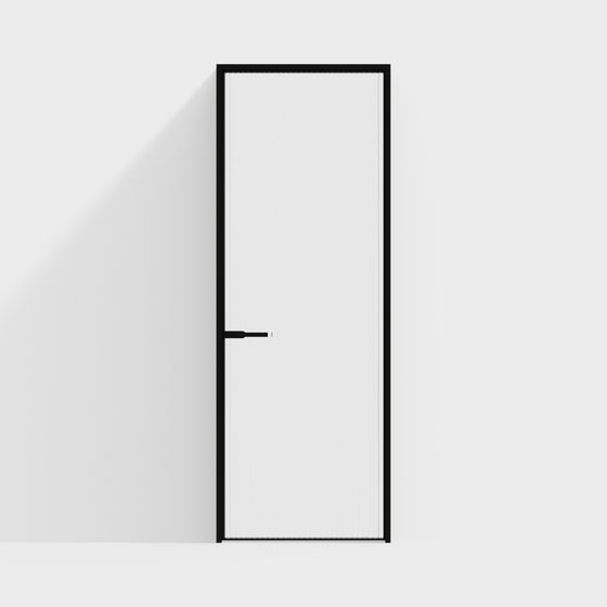 Minimalist Door 3D model for Creative Projects