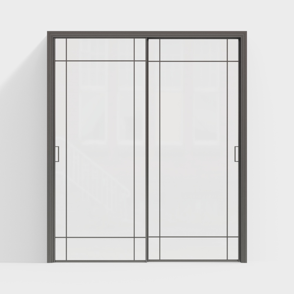 Puerta Corrediza de Vidrio Moderna