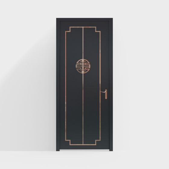 Oriental Rhythm Door 3D model