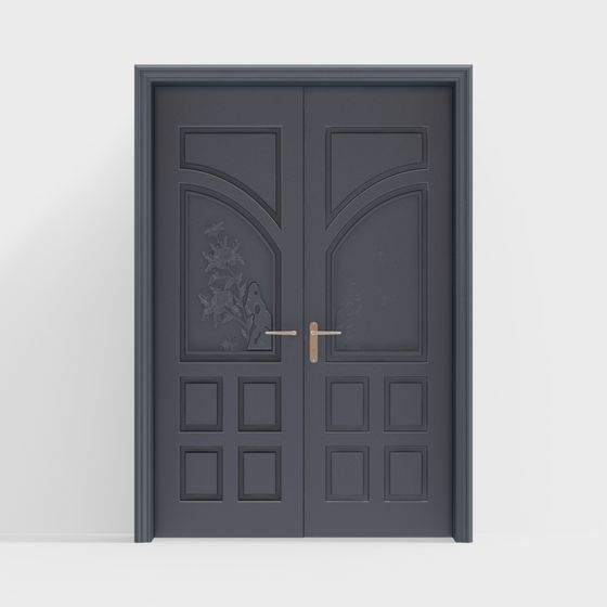 Urban Gate 3D model with Elegant Design