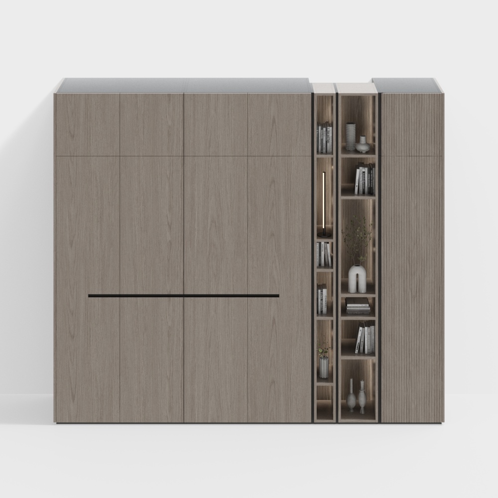 Urban Elegance Bookshelf 3D model