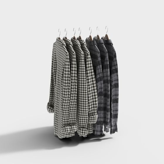 Stylish 3D Shirt Model Series for Fashion Enthusiasts