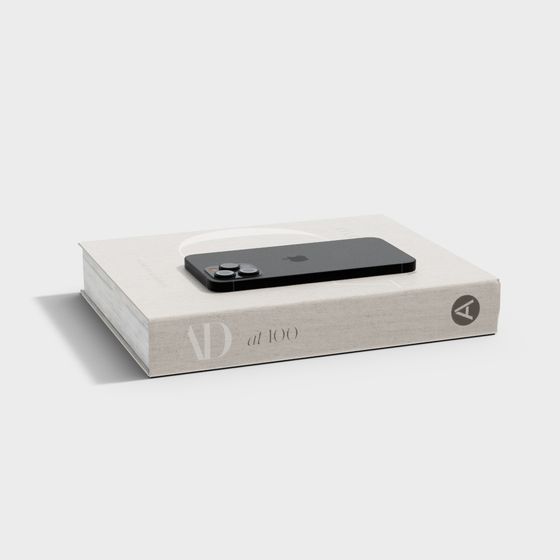 Realistic iPhone Packaging Box 3D model