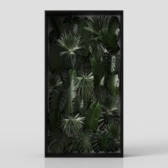 Jungle Window 3D Model