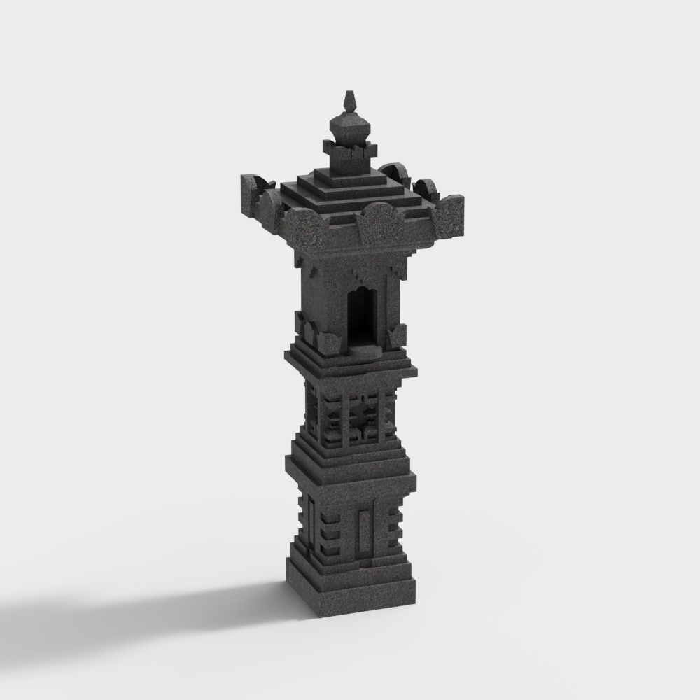 Balinese Pelinggih Stone Statue