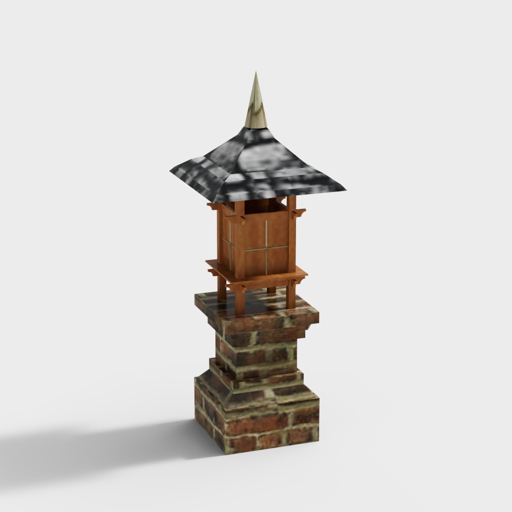 Outdoor Balinese Lamp