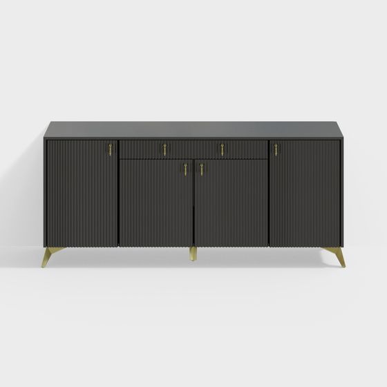 Art Deco Sideboard 3D model