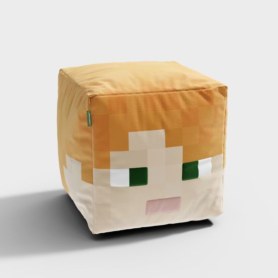 Minecraft Cube 3D model