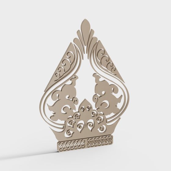 Ancient Crown 3D model - Fusion of Classic and Modern Design