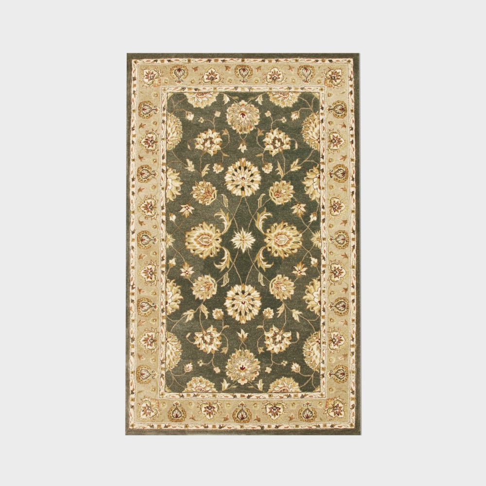 Vintage Floral Carpet 3D Model – Detailed Low-Poly Design