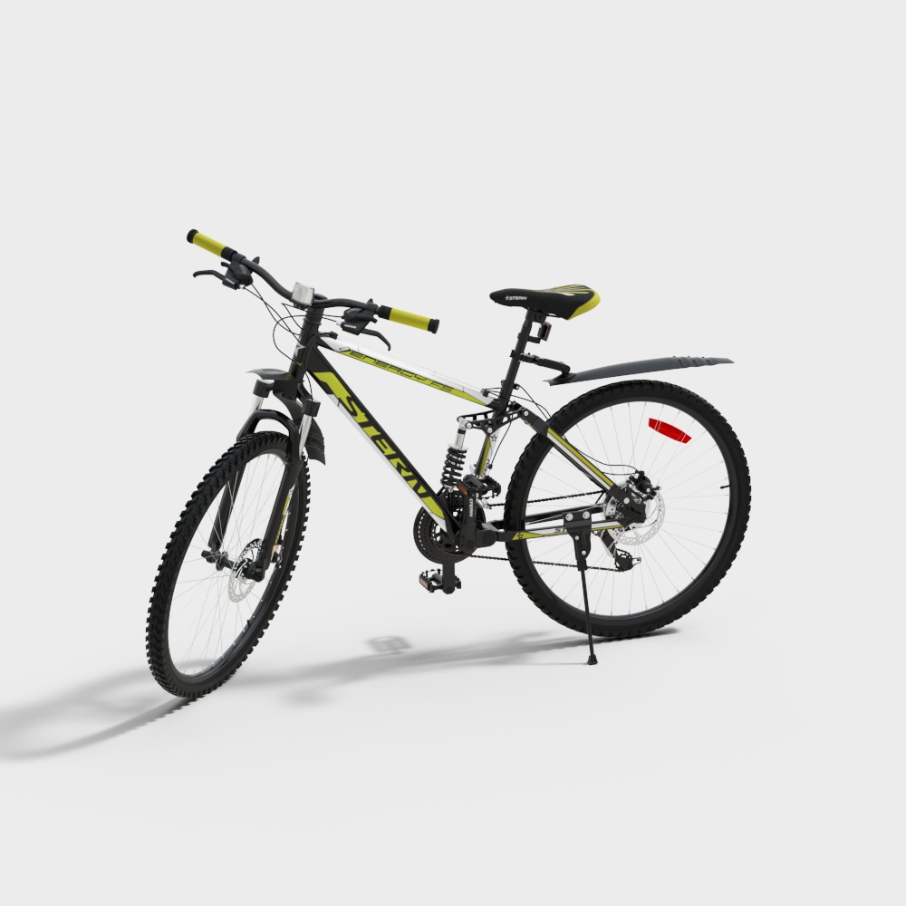 Dynamic Mountain Bike 3D model