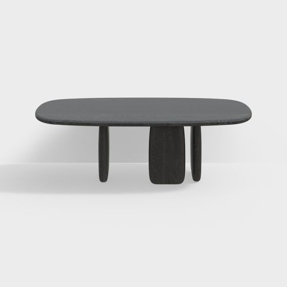 Stylish Minimalist Coffee Table 3D model