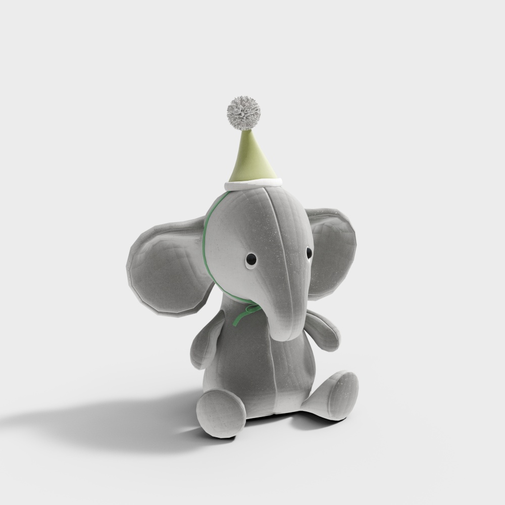 大象絨毛玩具