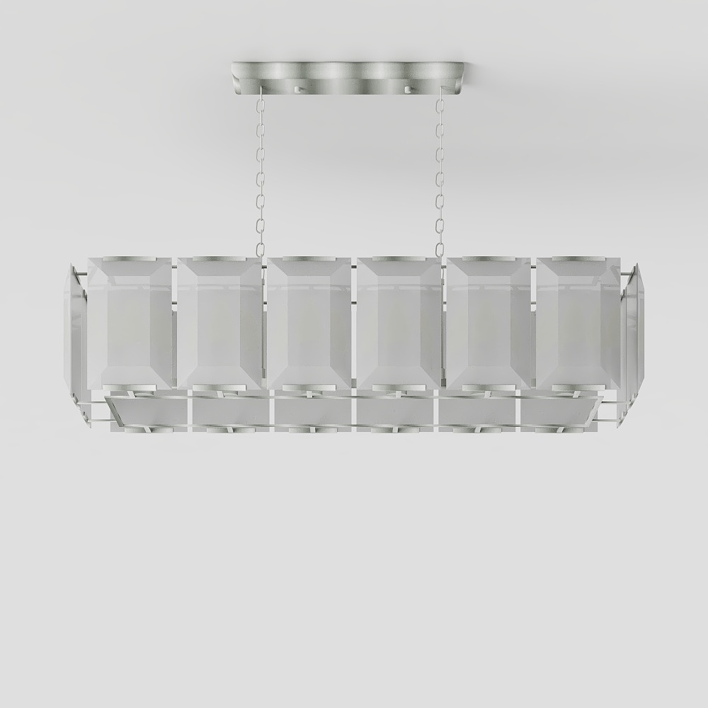 Geometric Light Pendant 3D Model