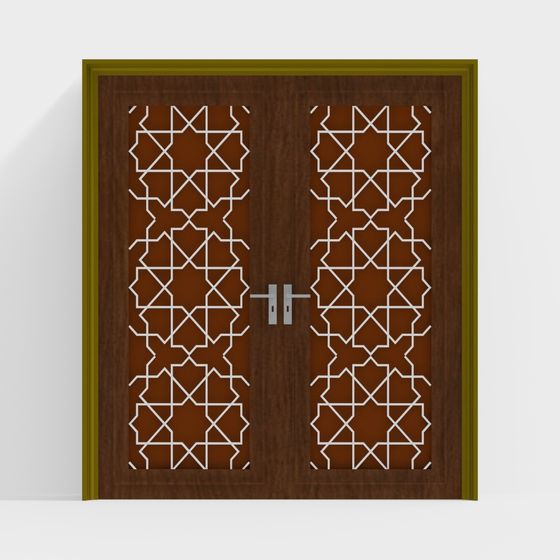 Ancient Charm Door 3D model