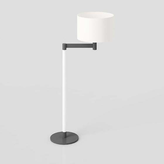 Modern Minimalist 3D Model Lamp Design