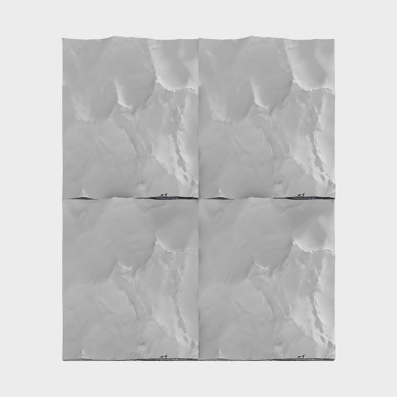 Snow Cracks 3D Model - Realistic Low-Poly Design