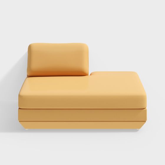 Urban Sofa 3D model for Modern Aesthetics