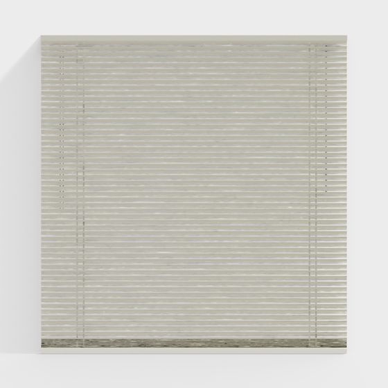 Minimalist Shutter 3D model for Modern Interior Design