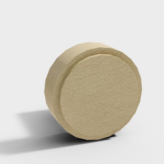 Stylish Brown Knob 3D Model for Modern Furniture