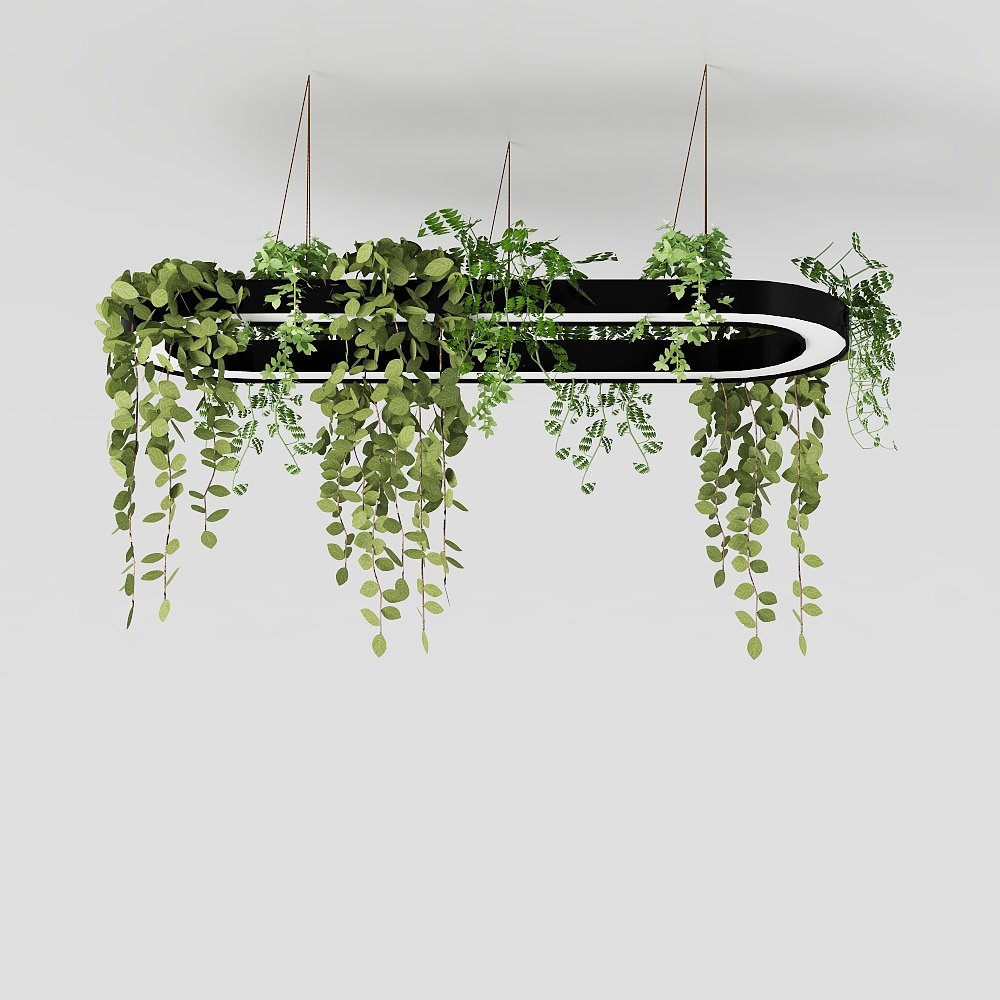 Celing+light+with+plants