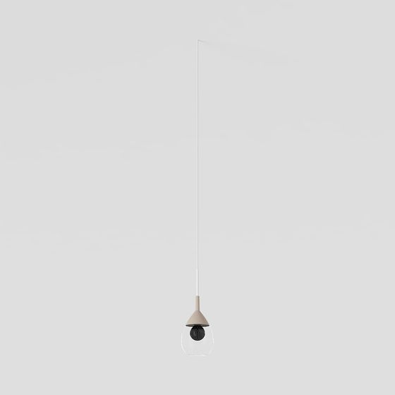 Elegant 3D Pendant Lamp Model for Modern Interiors