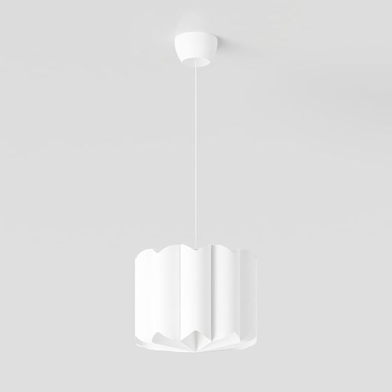 Origami Pendant Light 3D model
