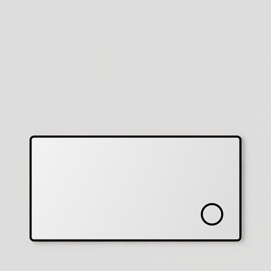 Minimalist Whiteboard 3D model