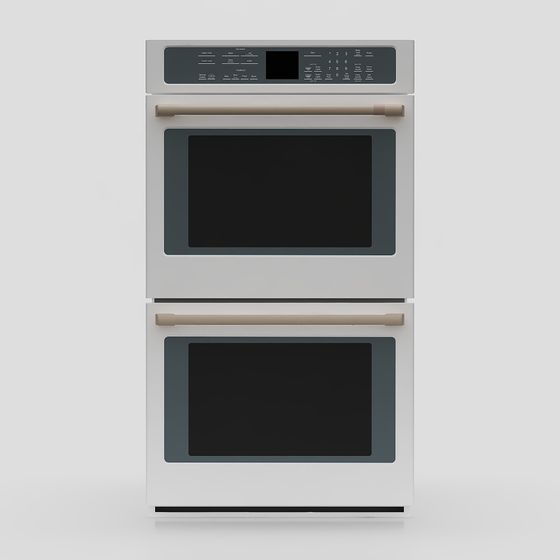 Dual Layer Built-in Oven 3D model for Modern Kitchens