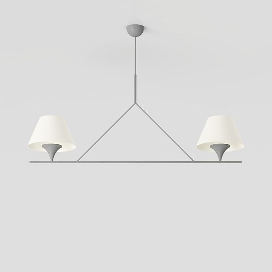 Modern Minimalist Chandelier 3D model