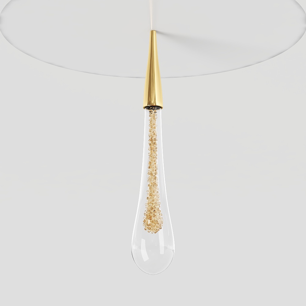 Stylish Modern Drop Pendant