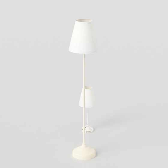 Elegant 3D Floor Lamp Model for Contemporary Spaces