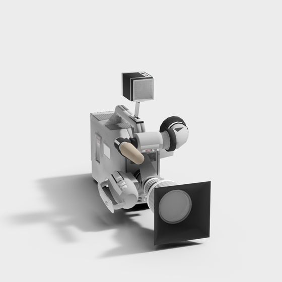 Vintage Camera 3D Model for Creative Projects