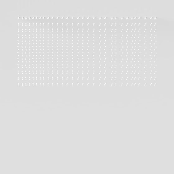 Grid Wall 3D Model - Futuristic Minimalist Design