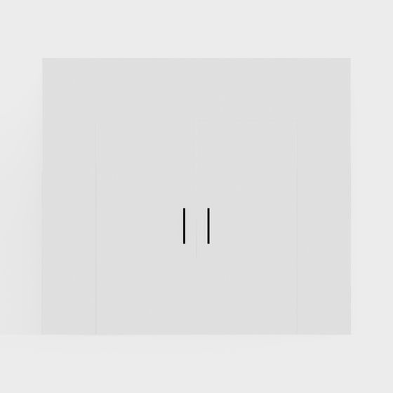 Minimalist Door 3D model