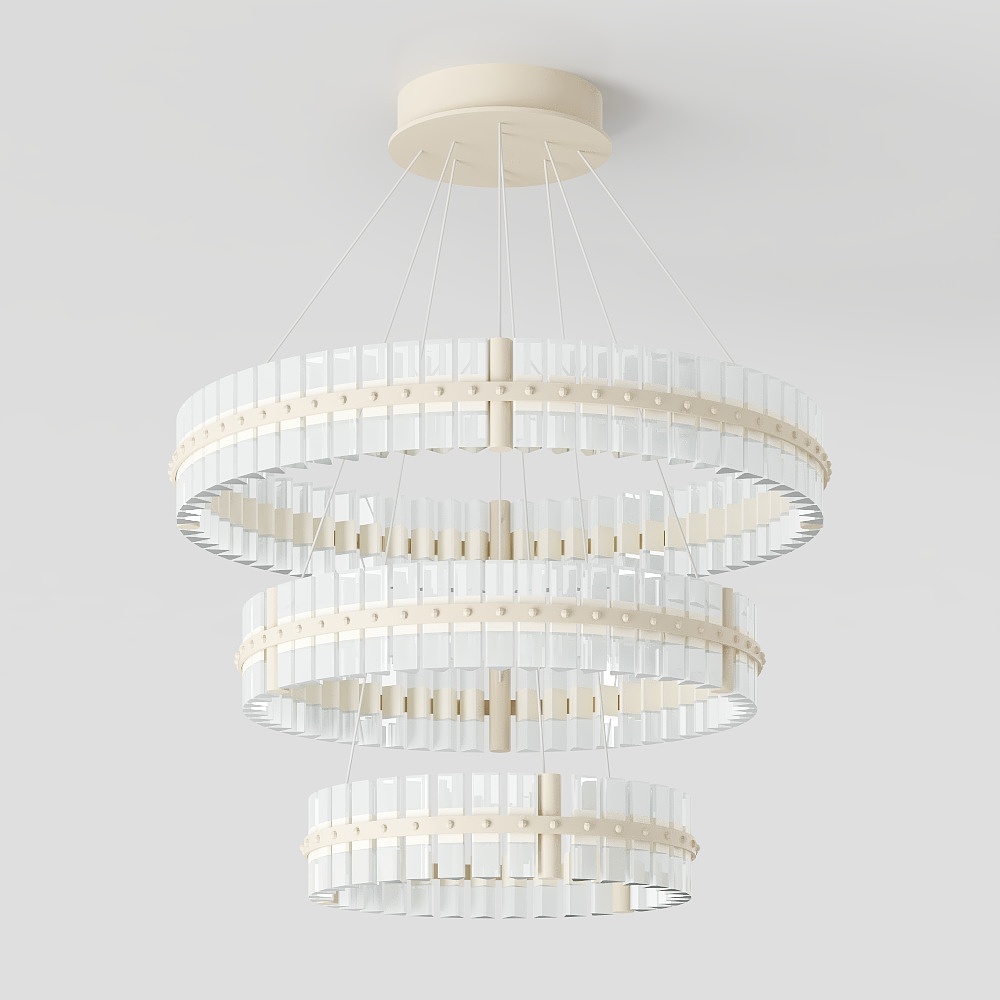 Подвесная золотая круглая лампа для дома