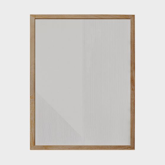 Stylish Wooden Frame 3D model for Modern Spaces