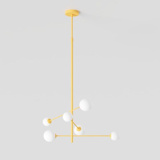 Modern Minimalist Pendant Light 3D model